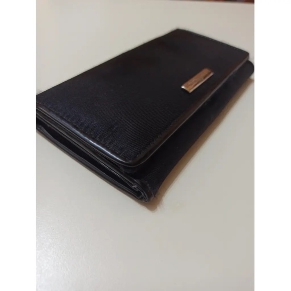 Vintage/Pre-Owned Giorgio Armani Parfums Long Black Wallet - Picture 4 of 8